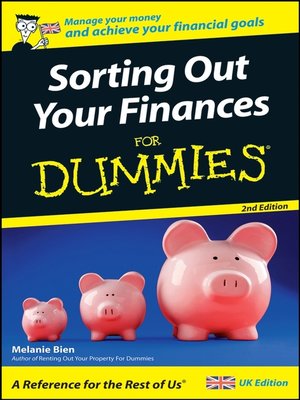 cover image of Sorting Out Your Finances For Dummies